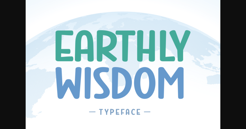 Earthly Wisdom Font Poster 3