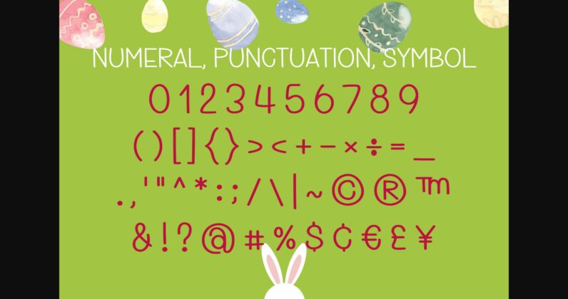 Easter Be Hoppy Font Poster 6