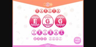 Easter Egg Tribal Font Poster 1