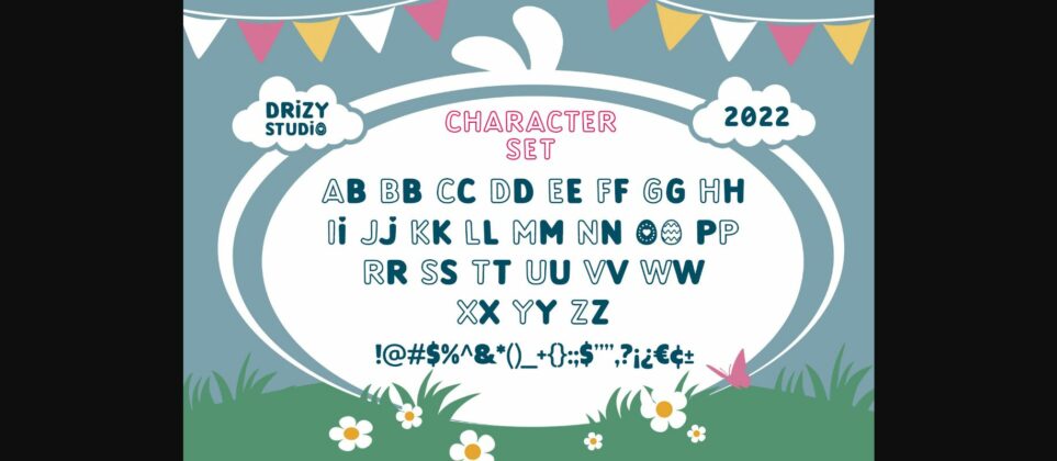 Easterboost Font Poster 7