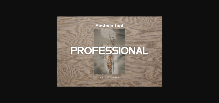 Easteria Font Poster 5