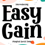 Easy Gain Fonts