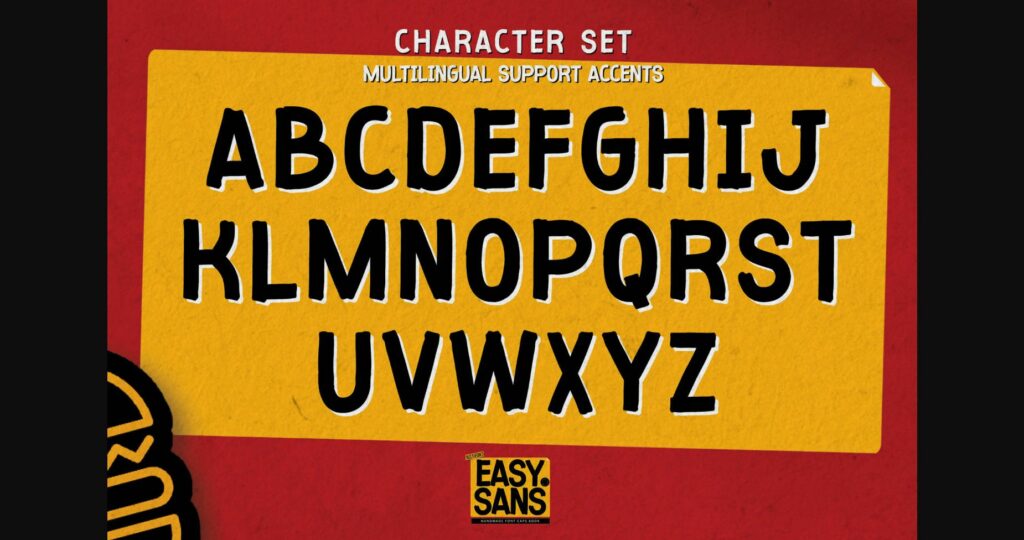 Easysans Font Poster 8