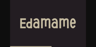 Edamame Font Poster 1