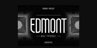 Edmont Font Poster 1