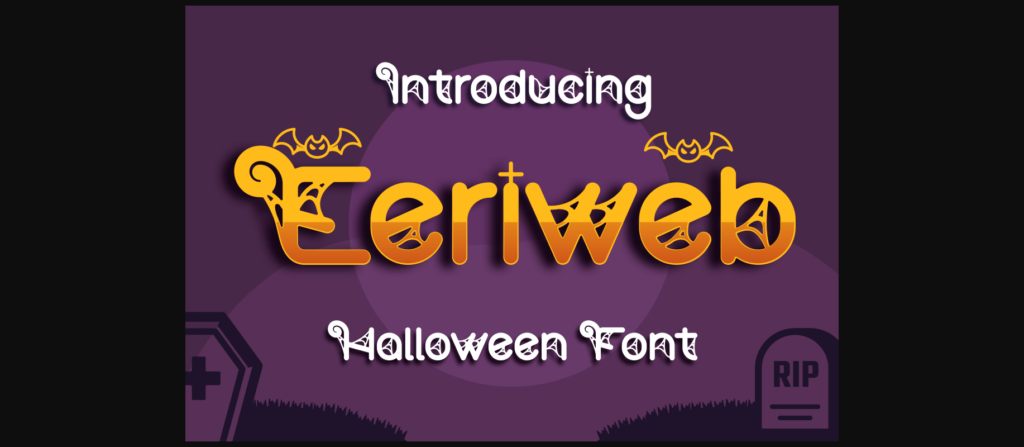 Eeriweb Font Poster 3