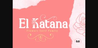 El Katana Font Poster 1