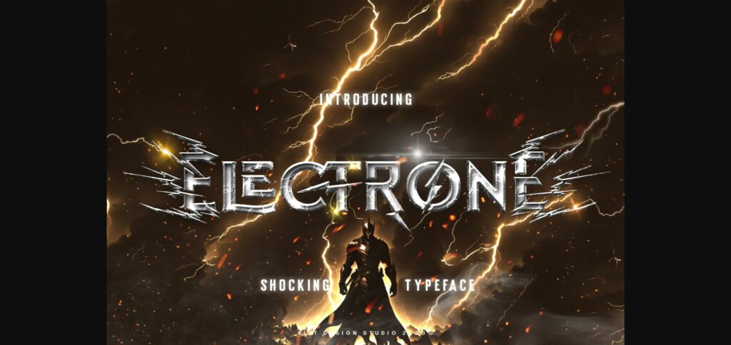 Electrone Font Poster 1