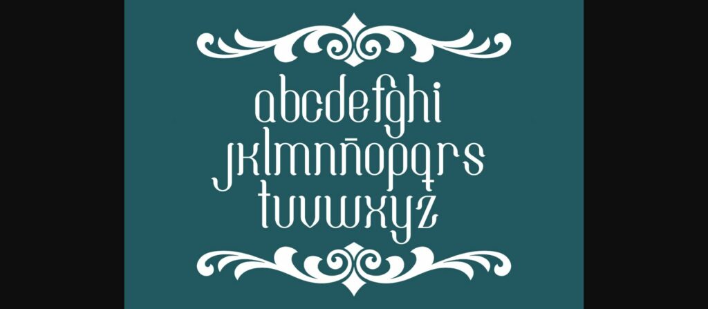 Elegantys Font Poster 5