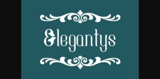 Elegantys Font Poster 1