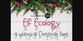 Elf Ecology Font Poster 1