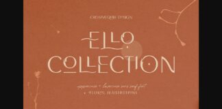 Ello Collection Font Poster 1