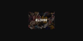 Eloise Font Poster 1