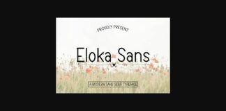 Eloka Sans Font Poster 1