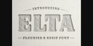 Elta Font Poster 1