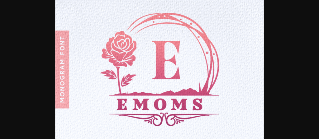 Emoms Font Poster 3