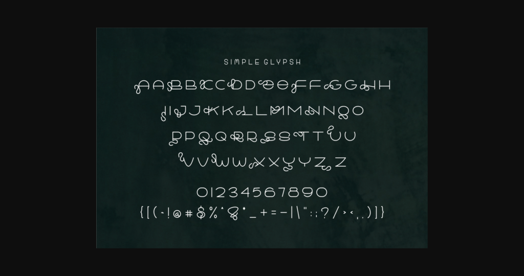 Emorricha Font Poster 4