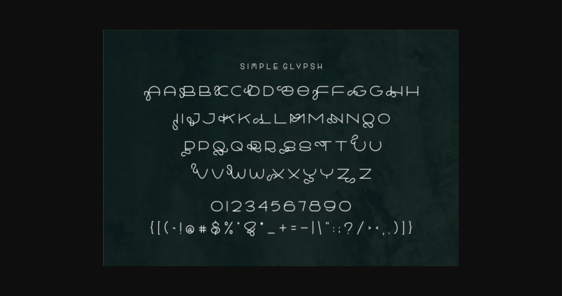 Emorricha Font Poster 4