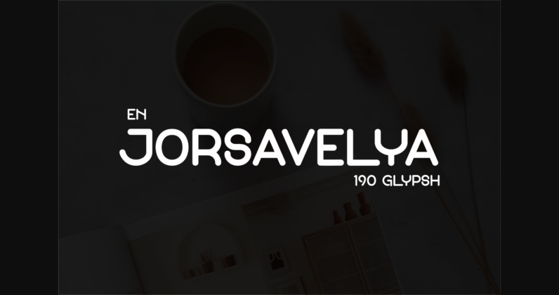 En Jorsavelya Font Poster 3