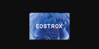 Eostrox Font Poster 1