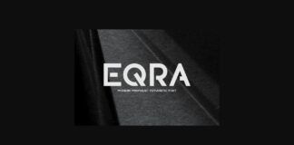 Eqra Font Poster 1