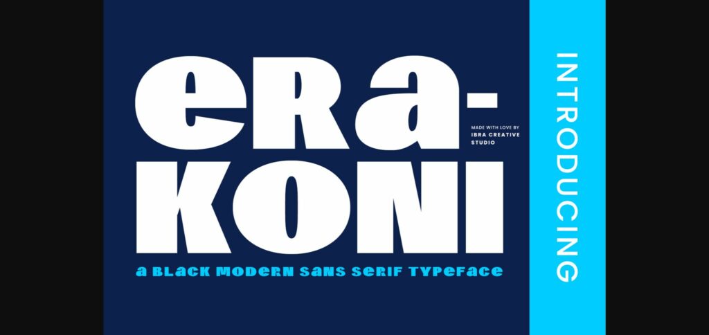 Erakoni Font Poster 1