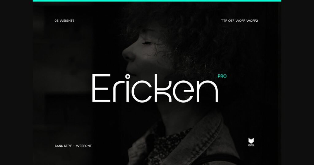 Ericken Font Poster 3