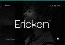 Ericken Font Poster 1