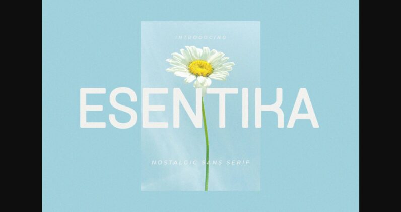 Esentika Font Poster 1