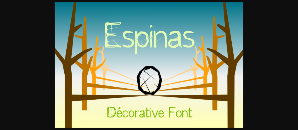 Espinas Font Poster 1