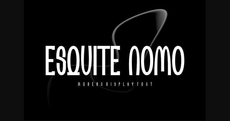 Esquite Nomo Font Poster 1