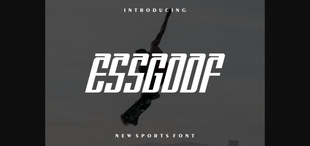 Essgoof Font Poster 1