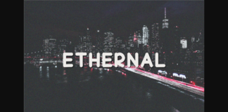 Ethernal Font Poster 1