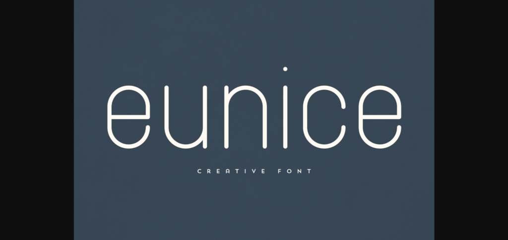 Eunice Font Poster 1