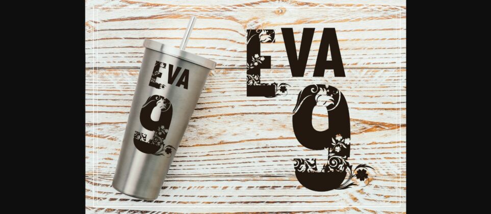 Eva and Adam Font Poster 9