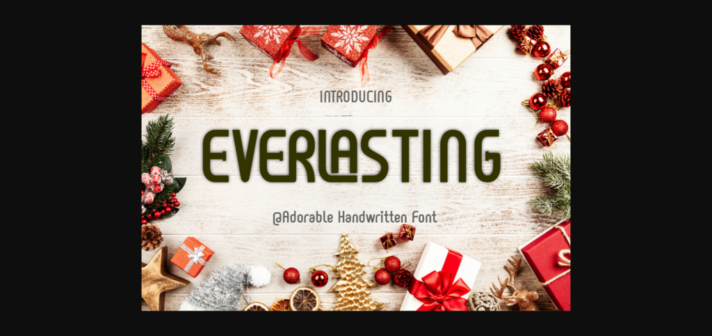 Everlasting Font Poster 3