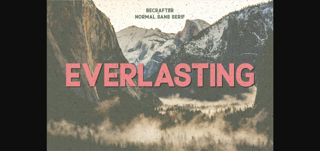 Everlasting Font Poster 1