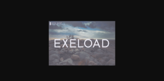 Exeload Font Poster 1