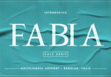 Fabia Fonts