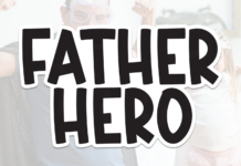 Father Hero Font Poster 1