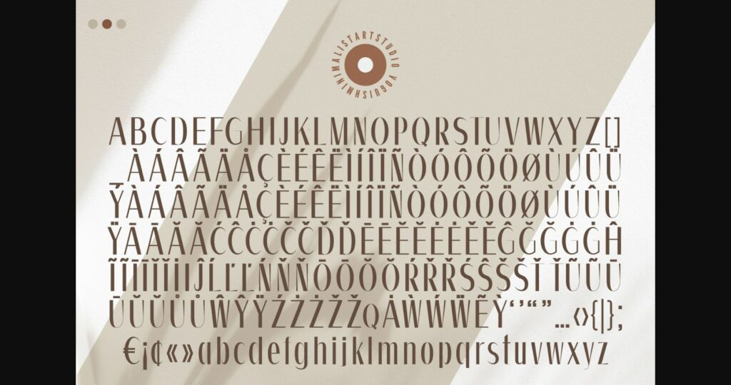 Fenier Font Poster 9