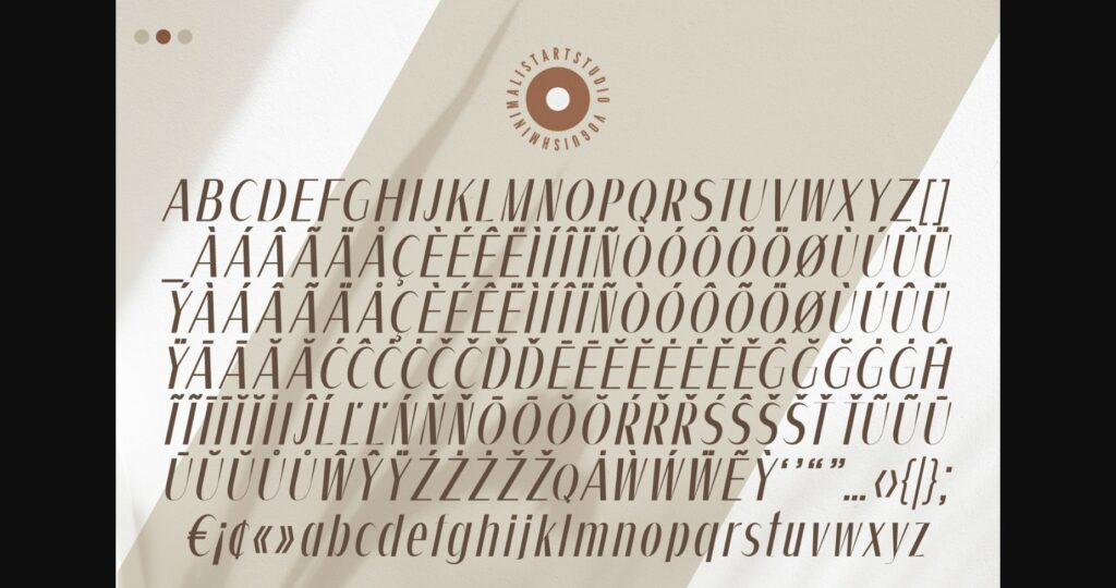 Fenier Font Poster 10