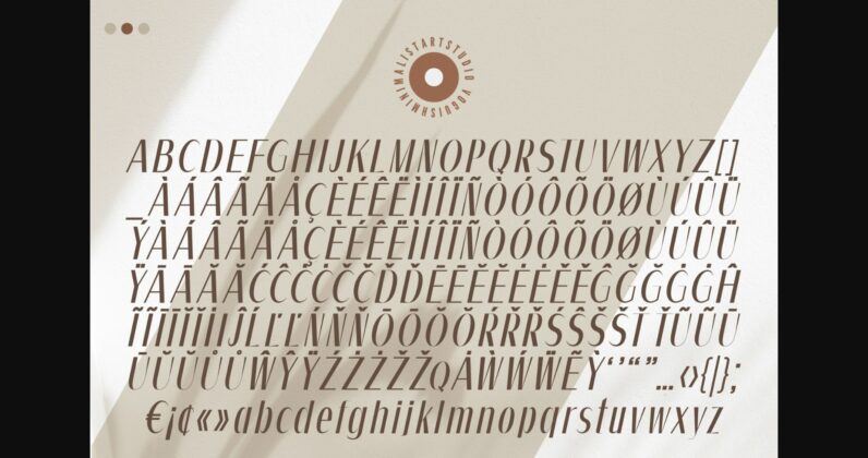 Fenier Font Poster 10