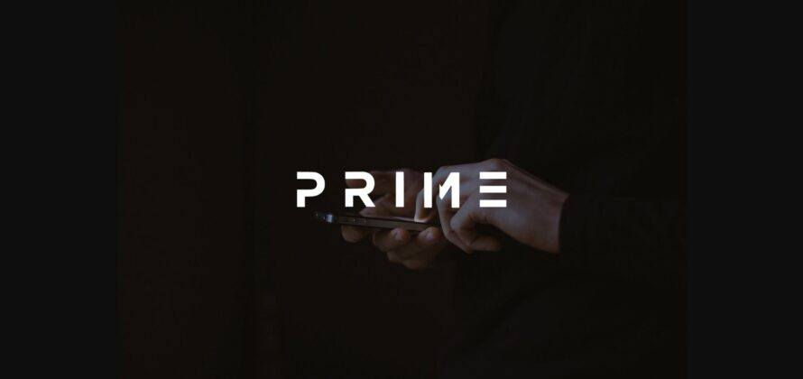 Prime Font Poster 3