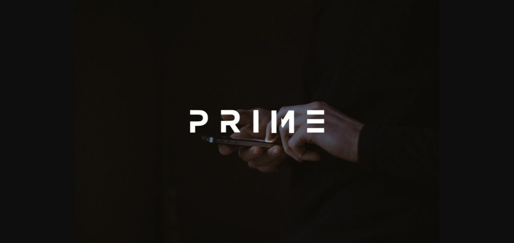 Prime Font Poster 1