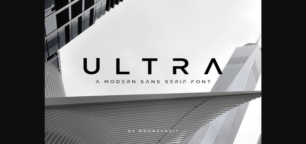 Ultra Font Poster 3