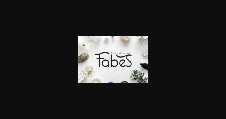 Fabes Font Poster 3