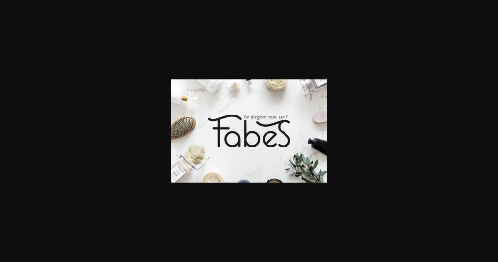 Fabes Font Poster 1