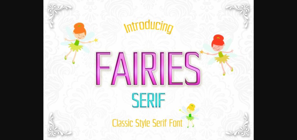 Fairies Font Poster 1