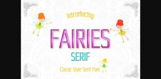 Fairies Font Poster 1